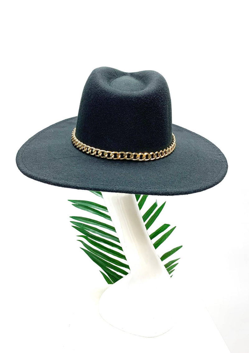 Best Dressed Fedora Hat (Black) - Omg Miami Swimwear