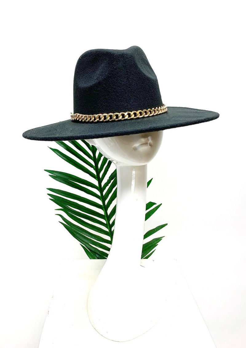Best Dressed Fedora Hat (Black) - Omg Miami Swimwear