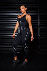 Inspired Reflective Jumpsuit - Omg Miami Swimwear