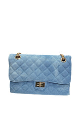 Jean Jean Medium Size Bag (Light Blue)