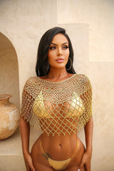 Made In Egypt (Gold) - Omg Miami Swimwear