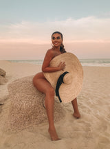 Oversized Kardashian Hat - Omg Miami Swimwear
