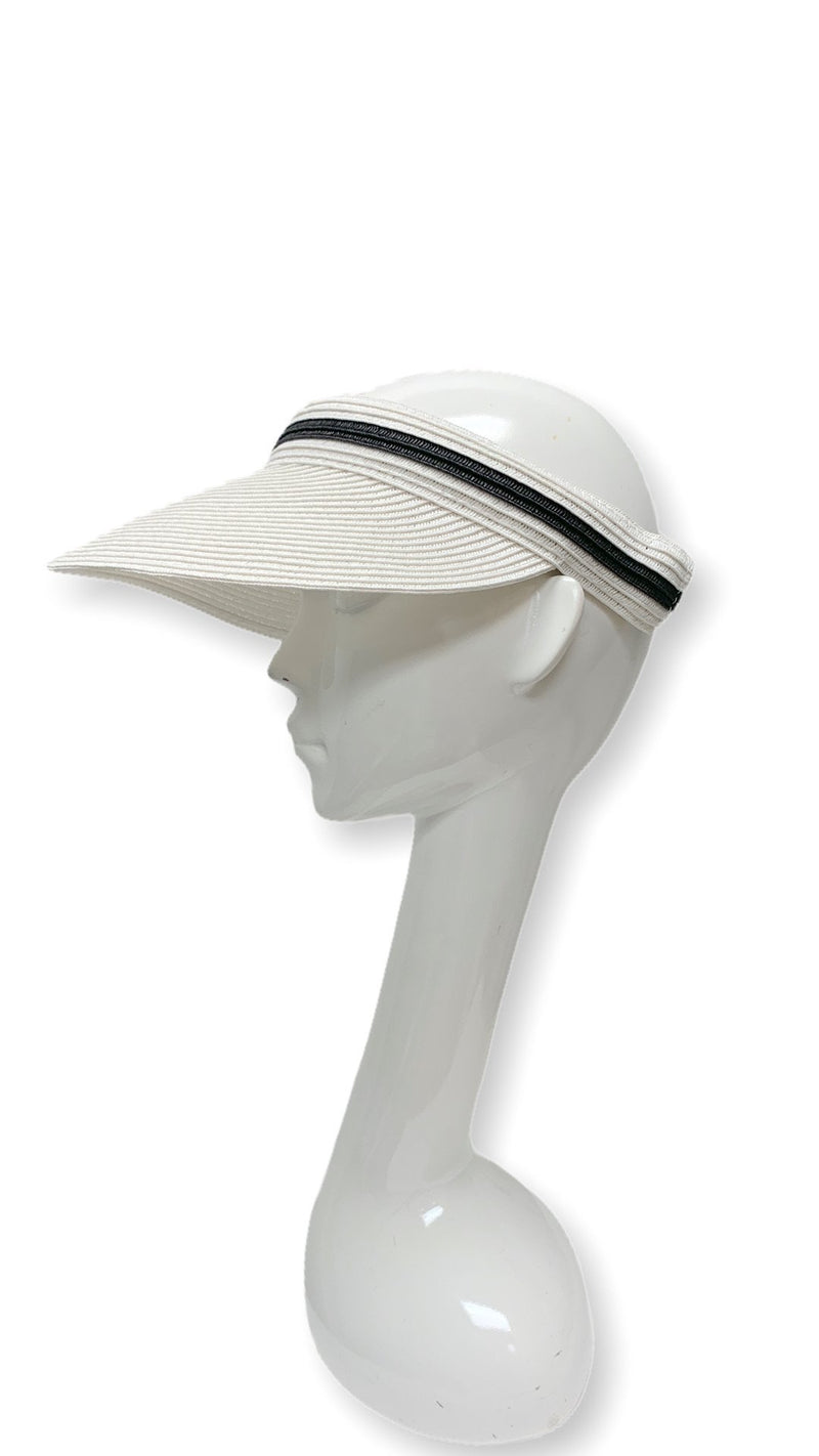 Sun Blocker Hat (White) - Omg Miami Swimwear