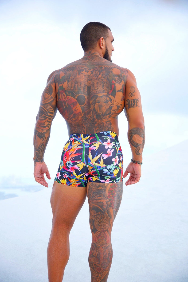 The Papi Chulo Swim Shorts - Omg Miami Swimwear