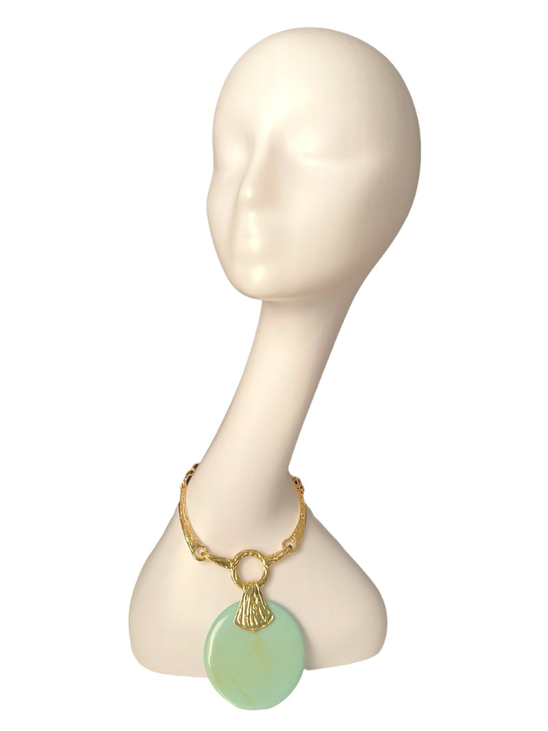 The Ruler Necklace (turquoise) - Omg Miami Swimwear